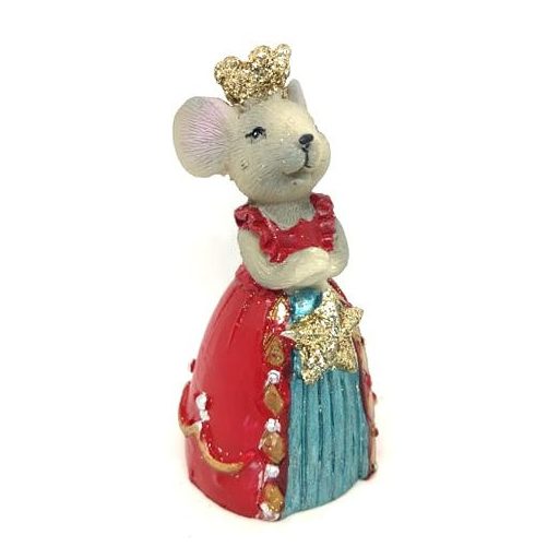 Karácsonyi egérke figura