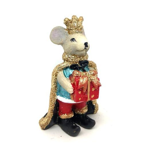 Karácsonyi egérke figura