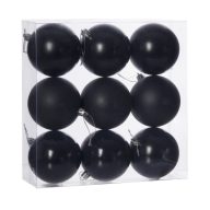 Fekete gömb 8cm
