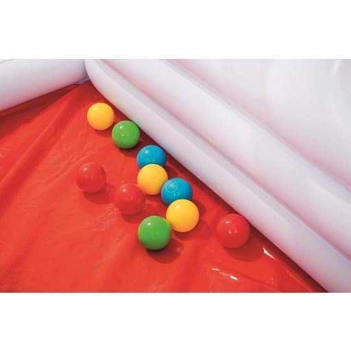 Bestway felfújható fagylaltos autó labdákkal