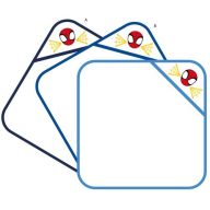   Pókember kapucnis babatörölköző hímzett mintával 70x70cm