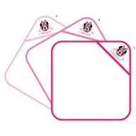   Minnie egér kapucnis babatörölköző hímzett mintával 70x70cm