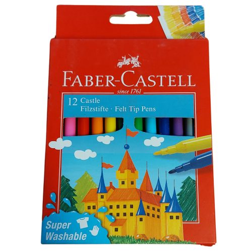 Faber-Castell filctoll szett 12 db-os