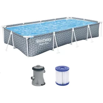 Bestway Steel Pro® 366 cm x 201m x 66 cm medence szett