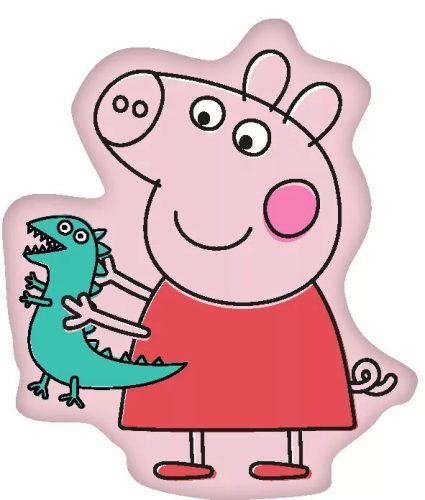 Peppa malac formapárna rózsaszín