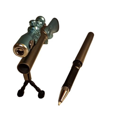 Golyós toll játékfegyver forma