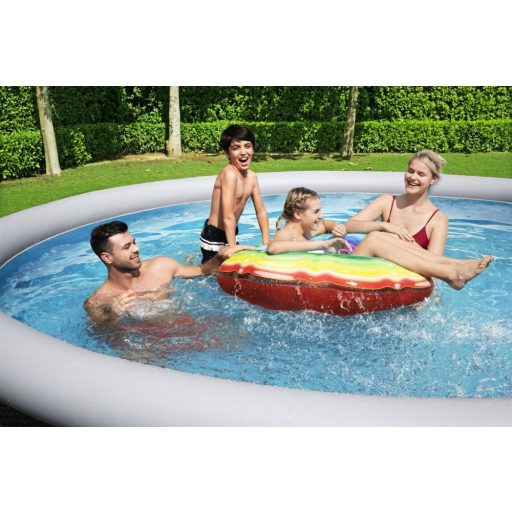 Bestway Fast Set Rattan Medence 396X84Cm