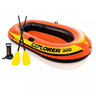   Intex Explorer Explorer™ 300 felfújható csónak szett - 3 személyes (58332)