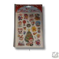 Télapós matrica  pufi