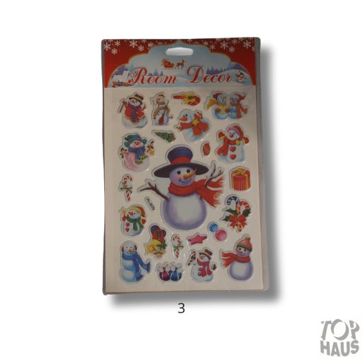 Télapós matrica  pufi