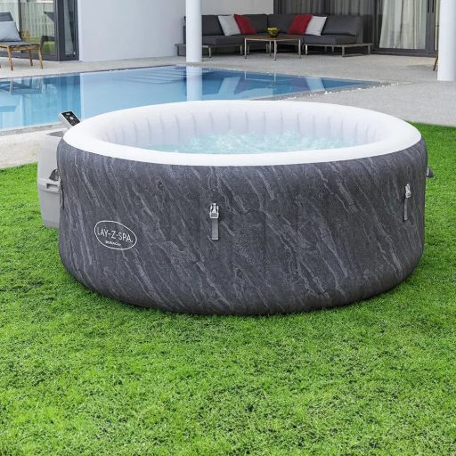 Bestway Lay-Z-Spa 180 x 66 cm Boracay Smart AirJet 4 Blue Marble Round jakuzzi