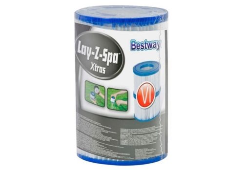 Bestway Lay-Z-Spa Papírszűrő Vi Típusú ( 2 Db/ Csomag )