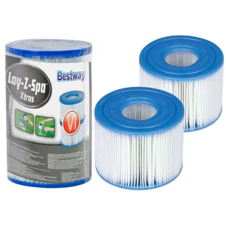 Bestway Lay-Z-Spa Papírszűrő Vi Típusú ( 2 Db/ Csomag )