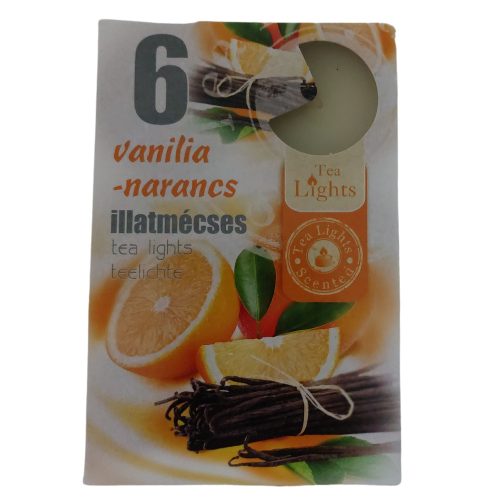 Mécses vanília-narancs