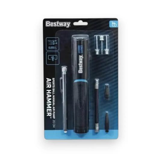 Bestway® Air Hammer fekete kézi pumpa (62321) 