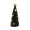 Karácsonyfa poly fekete,arany