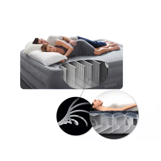 Intex felfújható plüssmatrac