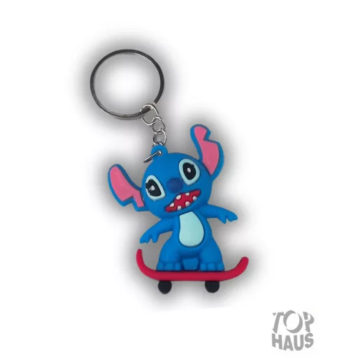 Stitch kulcstartó műanyag