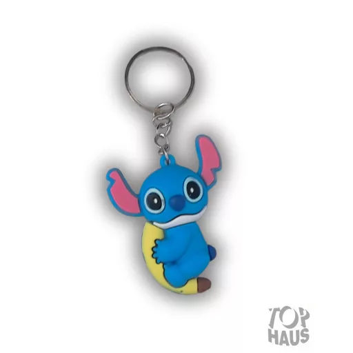Stitch kulcstartó műanyag