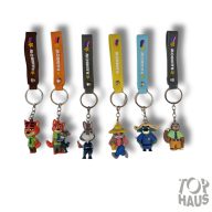 Zootopia kulcstartó műa.