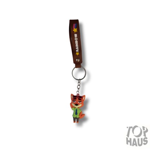 Zootopia kulcstartó műa.