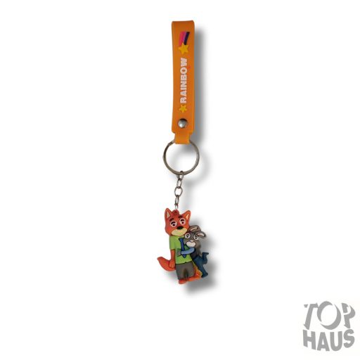 Zootopia kulcstartó műa.