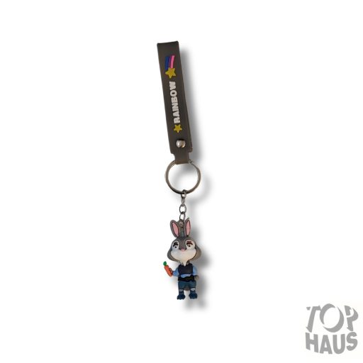 Zootopia kulcstartó műa.