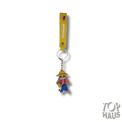 Zootopia kulcstartó műa.