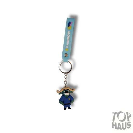 Zootopia kulcstartó műa.