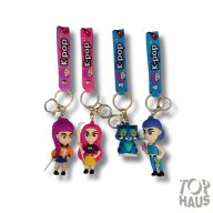 K-POP kulcstartó műa.