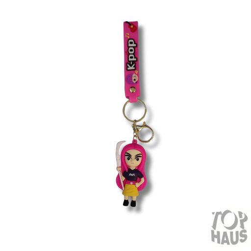 K-POP kulcstartó műa.