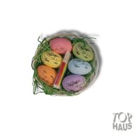 Húsvéti tojás  kosárban 