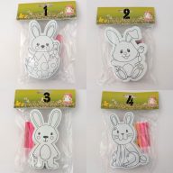 Festhető húsvéti nyuszi 3 db-os