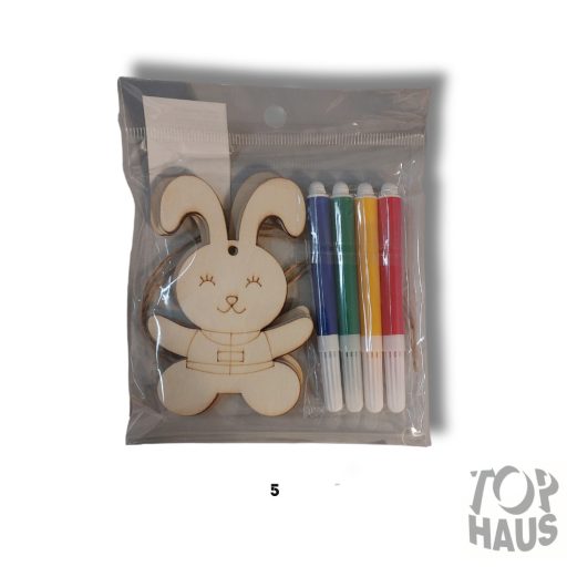 Festhető húsvéti nyuszi 3 db-os