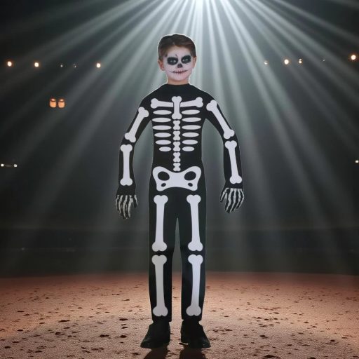 Csontváz ruha fiúknak 5-6 év