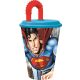 Superman Szívószálas pohár 430 ml