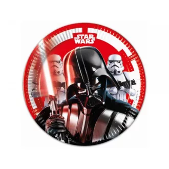 Star Wars közepes papírtányér 8db 20cm
