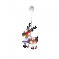 Led-Es Ablakdísz, Rénszarvas, 26Cm, 4,5V Kid 311