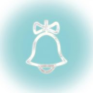 Led-Es Ablakdísz, Harang, 19Cm, 4,5V Kid 415