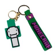 Minecraft kulcstartó