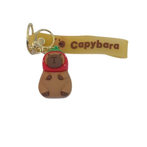 Capybara kulcstartó