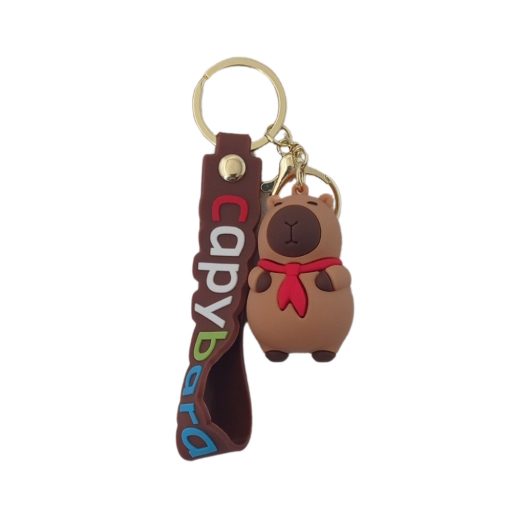 Capybara kulcstartó