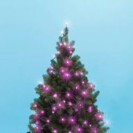 Led-Es Beltéri Fényfűzér, Pink, 50 Led Kii 50/P