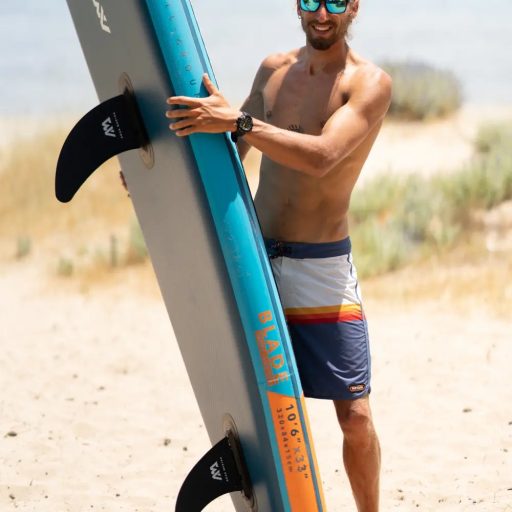 Aqua Marina SUP 11 tőrös uszony windsurf fekete