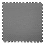   Puzzle Tatami Torna Szönyeg Elem 100 X 100 X 1,5 Cm Védőszegéllyel Szürke