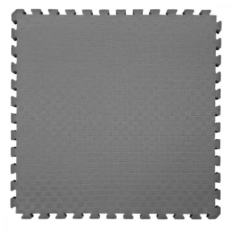   Puzzle Tatami Torna Szönyeg Elem 100 X 100 X 1,5 Cm Védőszegéllyel Szürke