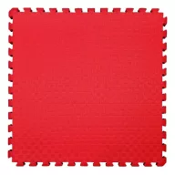   Puzzle Tatami Torna Szönyeg Elem 100 X 100 X 1,5 Cm Védőszegéllyel Piros