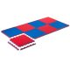 Puzzle Tatami Torna Szönyeg Elem 100 X 100 X 3 cm védőszegéllyel világos piros/kék