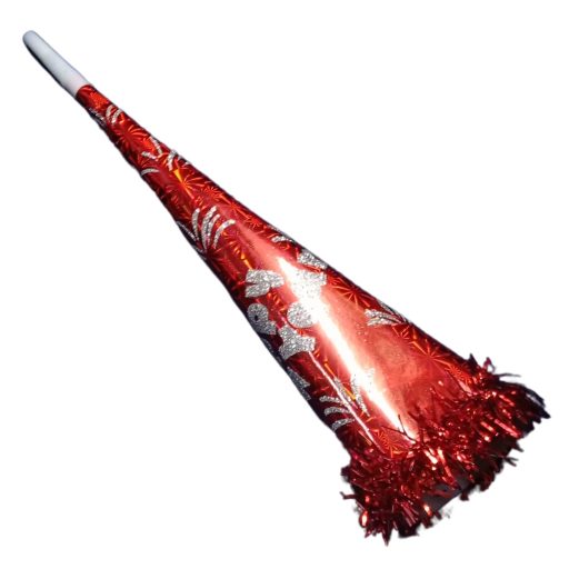 Trombita 40cm rojtos  Happy new year