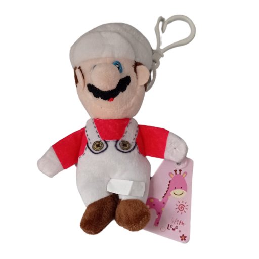Super Mário plüss  kulcstartó